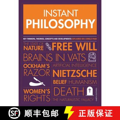 【3-4周达】Instant Philosophy: Key Discoveries, Developments, Movements and Concepts [9781787394209]