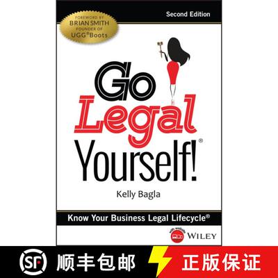 【3-4周达】精装 Go Legal Yourself: Know The Legal Lifecycle Of Your Business, 2Nd Edition +Website [W... [9781119745549]