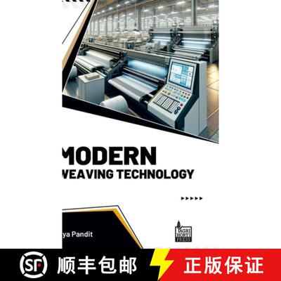 【3-4周达】精装 Modern Weaving Technology [9789392969584]