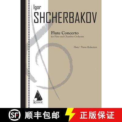 【3-4周达】Concerto for Flute: Flute/Piano Reduction [9781581065923]