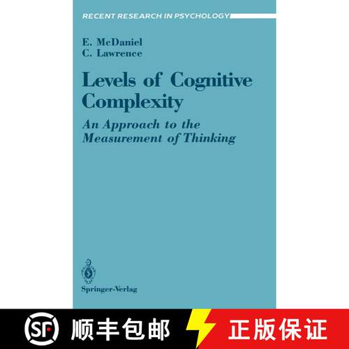 【3-4周达】Levels of Cognitive Complexity : An Approach to the Measurement of Thinking [9780387973012]
