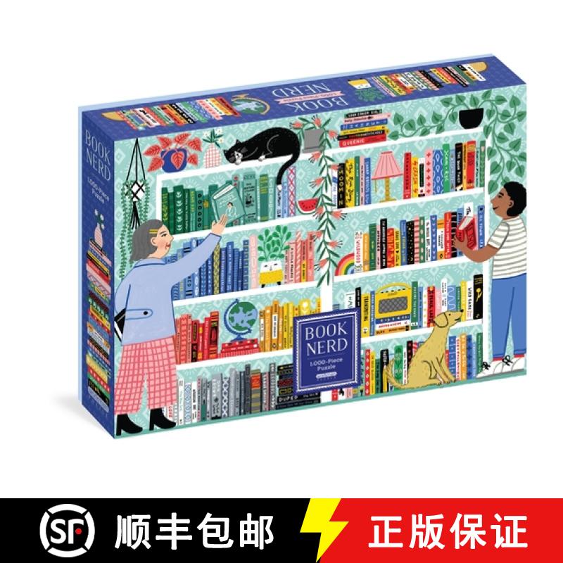 【3-4周达】Book Nerd 1,000-Piece Puzzle [9781523515127]