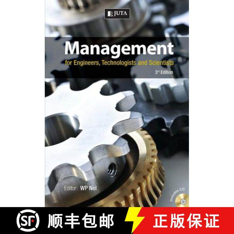 预订 Management for Engineers, Technologists & Scientists 3e [9780702186882]