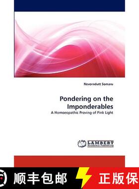 【3-4周达】Pondering on the Imponderables [9783838373751]