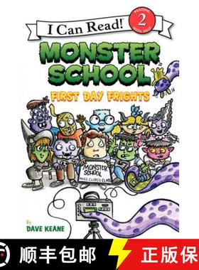 【3-4周达】Monster School: First Day Frights (I Can Read - Level 2 (Quality)) [9780060854751]