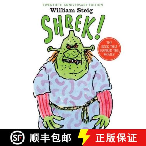 【3-4周达】精装 Shrek! [9780374368791]