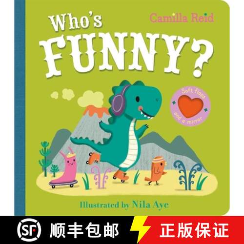 【3-4周达】Who's Funny? : An Interactive Lift the Flap Book for Toddlers [9781035031818]