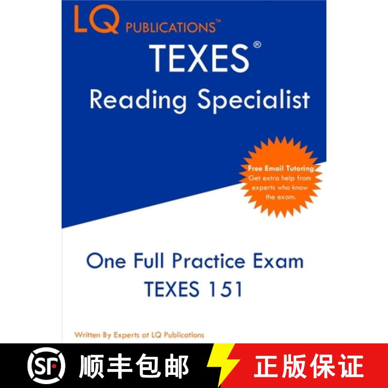 【3-4周达】TEXES Reading Specialist: One Full Practice Exam - Free Online Tutoring - Updated Exam Que... [9781649263841]