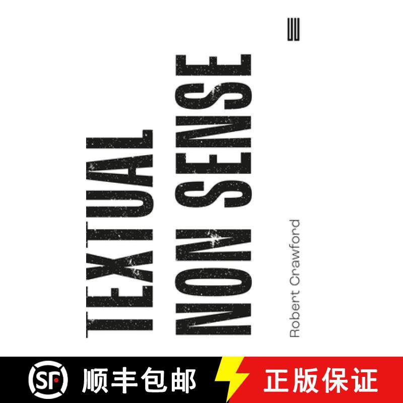 【3-4周达】Textual Non Sense [9781911343783]