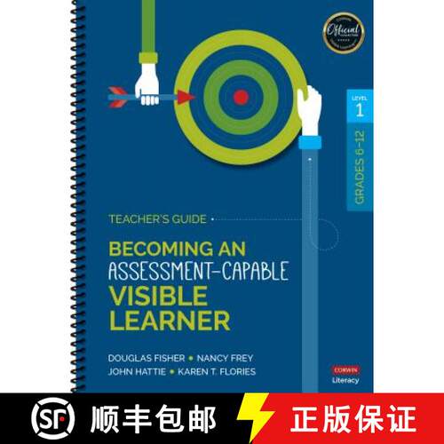 【3-4周达】Becoming an Assessment-Capable Visible Learner, Grades 6-12, Level 1: Teacher′s Guide [9781506391090]