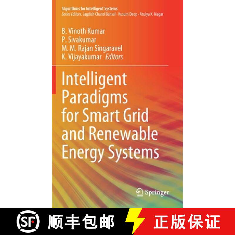 【3-4周达】Intelligent Paradigms for Smart Grid and Renewable Energy Systems [9789811599675]