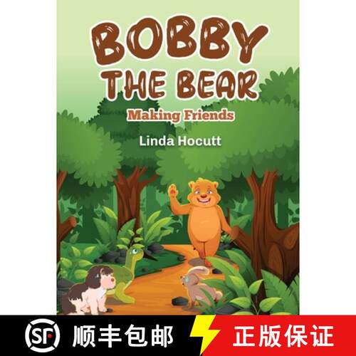 【3-4周达】Bobby The Bear: Making Friends [9798887753683]