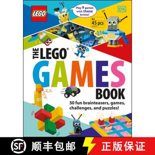 【3-4周达】The LEGO Games Book: 50 Fun Brainteasers, Games, Challenges, and Puzzles! [9781465497864]