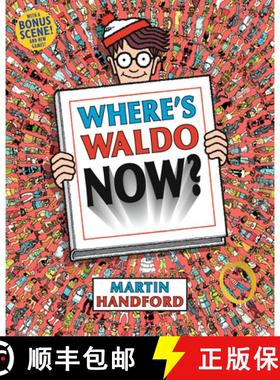【3-4周达】Where's Waldo Now?: (A Hidden Object Activity Book with Search & Find Puzzles and Spot-the... [9781536210668]