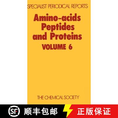 【3-4周达】精装 Amino Acids, Peptides and Proteins : Volume 6 [9780851860541]