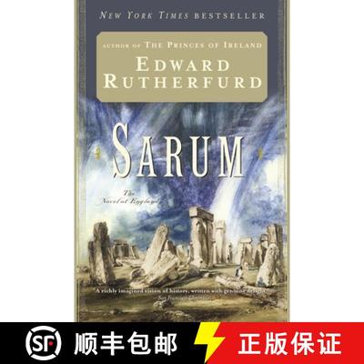 【3-4周达】Sarum: The Novel of England [9780449000724]