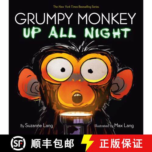 【3-4周达】Grumpy Monkey Up All Night [9780593306215]