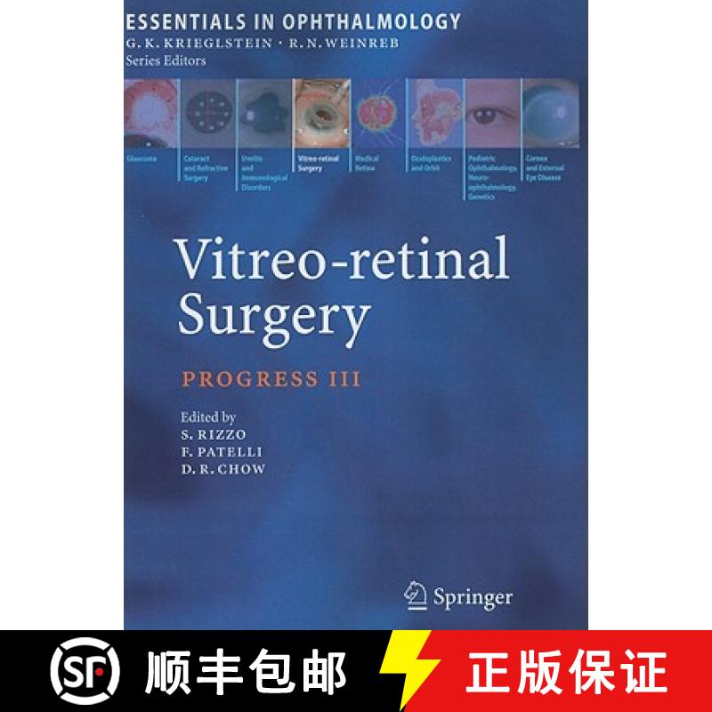 【3-4周达】Vitreo-Retinal Surgery: Progress III [9783642088988]