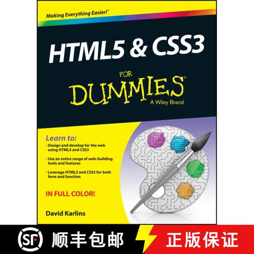 【3-4周达】Html5 And Css3 For Dummies [Wiley计算机] [9781118588635]