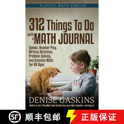 【3-4周达】312 Things To Do with a Math Journal: Games, Number Play, Writing Activities, Problem Solv... [9781892083616]
