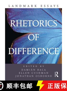 【3-4周达】Landmark Essays on Rhetorics of Difference [9781138506367]