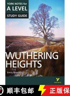 【3-4周达】Wuthering Heights: York Notes for A-level everything you need to catch up, study and prepa... [9781292138190]