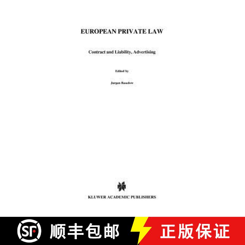 【3-4周达】European Private Law, Sources, II: Sources/Quellen/Fonti, II [9789041113283]