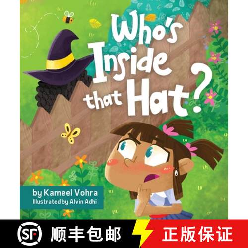 【3-4周达】精装 Who's inside that hat?: A fun & engaging children's picture book to help discuss ster... [9789811467707]