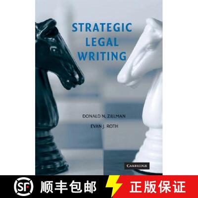 【3-4周达】精装 Strategic Legal Writing [9780521878739]