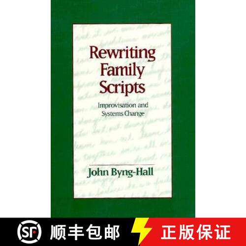 【3-4周达】Rewriting Family Scripts: Improvisation and Systems Change [9781572300668]