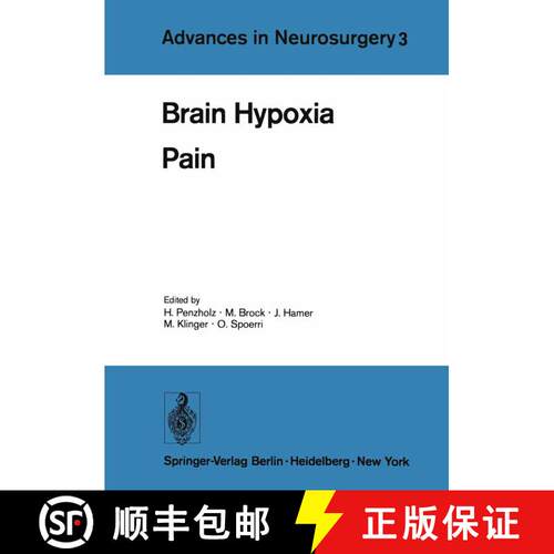 【3-4周达】Brain Hypoxia : Pain [9783540074663]