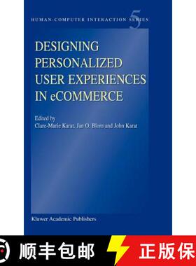 【3-4周达】Designing Personalized User Experiences in Ecommerce [9781402021473]