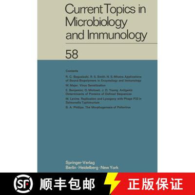 【3-4周达】Current Topics in Microbiology and Immunology: Ergebnisse der Mikrobiologie und Immunität... [9783642653599]