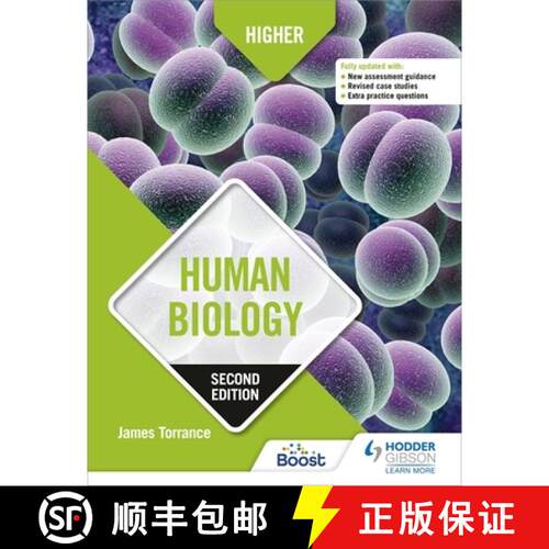 【3-4周达】Higher Human Biology, Second Edition [9781510457713]