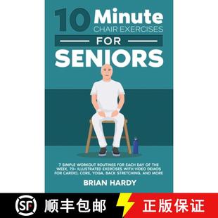 Day Each the Chair Seniors; Simple for Routines Exercises 9781916654082 Week.... 4周达 Workout Minute