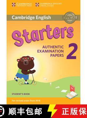 【2-3周达】Cambridge English Young Learners 2 for Revised Exam from 2018 Starters Student's Book: Aut... [9781316636237]