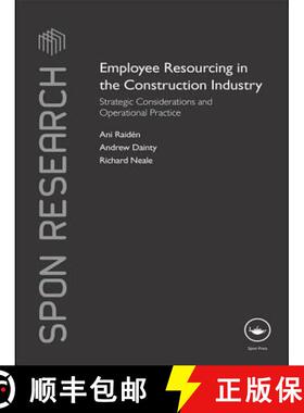 【3-4周达】Employee Resourcing in the Construction Industry: Strategic Considerations and Operational... [9781138968714]