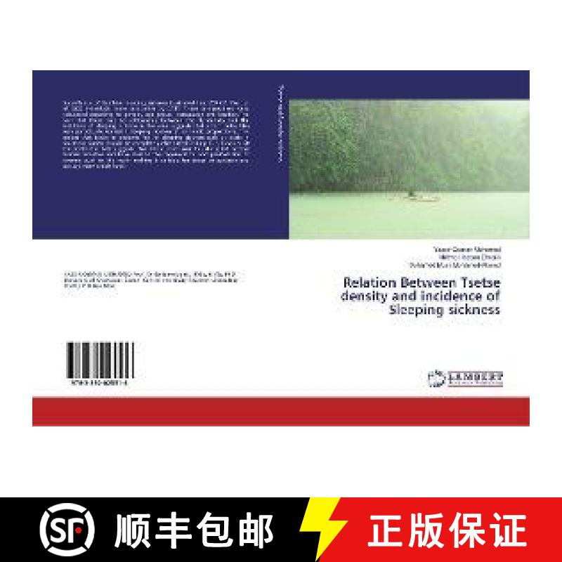 预订 Relation Between Tsetse density and incidence of Sleeping sickness [9783330025516]