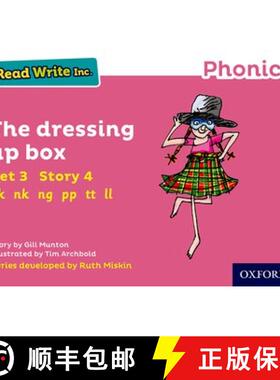 【3-4周达】Read Write Inc. Phonics: The Dressing Up Box (Pink Set 3 Storybook 4) [9780198371724]