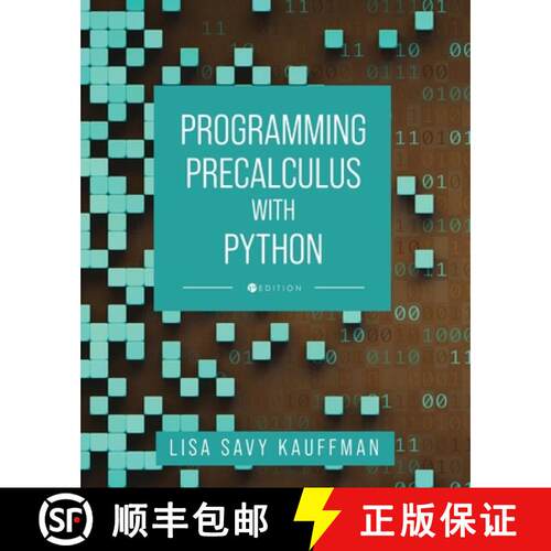 【3-4周达】Programming Precalculus with Python [9781793568960]