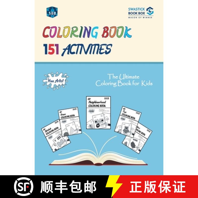 【4周达】SBB Coloring Book 151 Activities[9788194804826]
