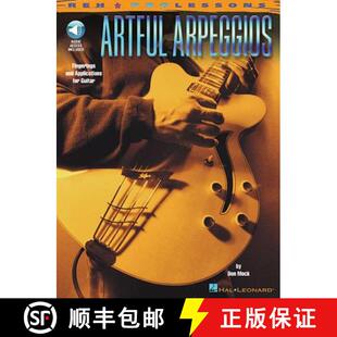 【3-4周达】Artful Arpeggios Fingerings and Applications for Guitar - Book/Online Audio [With CD (Audio)] [9780634022616]