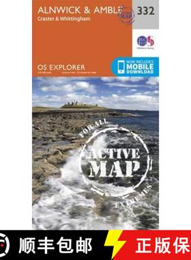 【3-4周达】Alnwick and Amble, Craster and Whittingham [9780319472040]