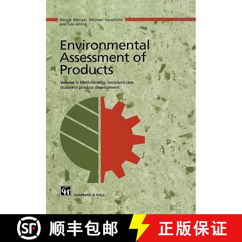【3-4周达】Environmental Assessment of Products : Volume 1 Methodology, Tools and Case Studies in Pro... [9780412808005]