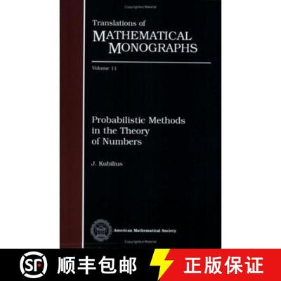 【3-4周达】Probabilistic Methods in the Theory of Numbers [9780821815618]
