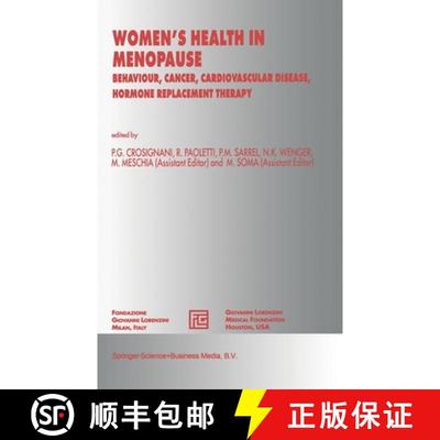 【3-4周达】Women's Health in Menopause : Behaviour, Cancer, Cardiovascular Disease, Hormone Replaceme... [9780792330684]
