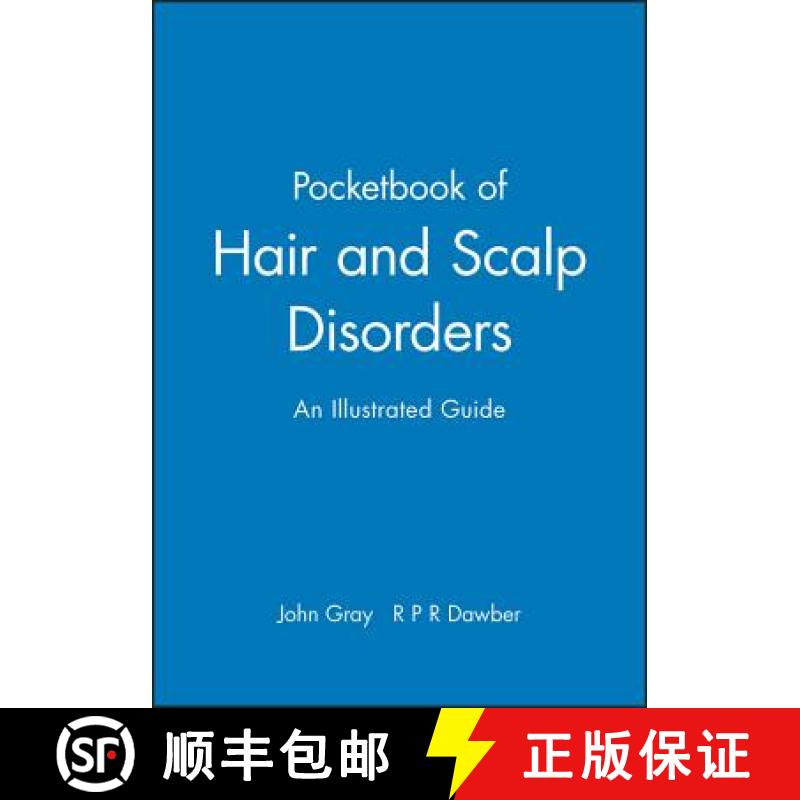 【3-4周达】Pocketbook Of Hair And Scalp Disorders [Wiley医学] [9780632051892]