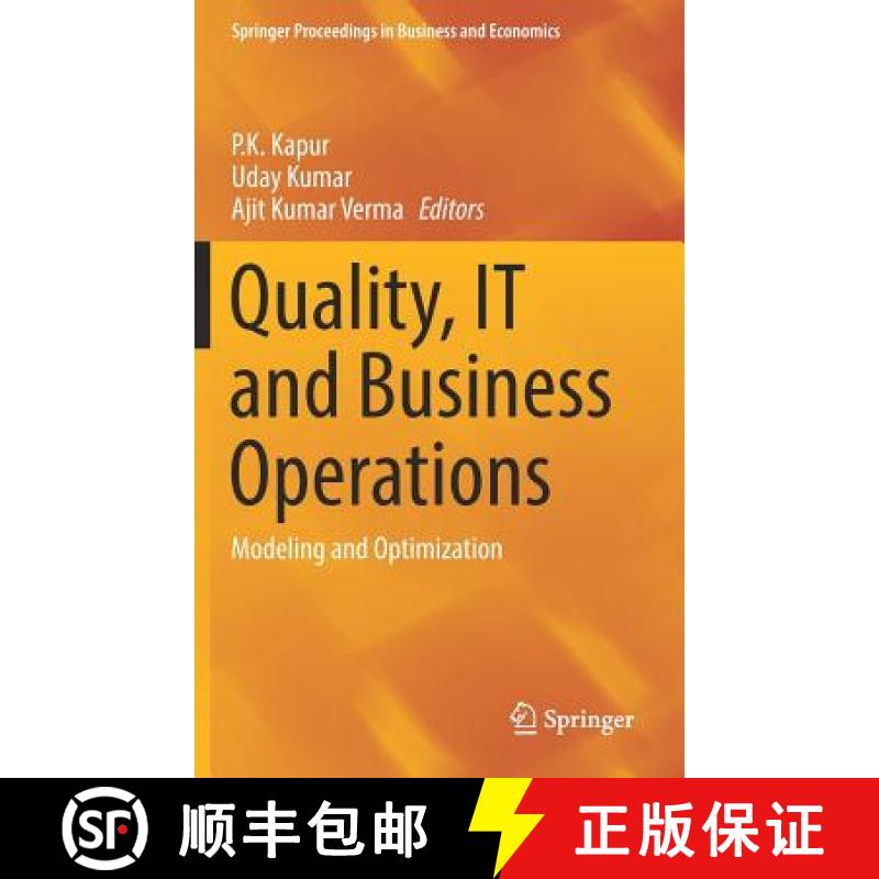 【3-4周达】Quality, IT and Business Operations : Modeling and Optimization [9789811055768]