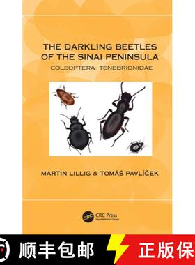 【3-4周达】The Darkling Beetles of the Sinai Peninsula: Coleoptera: Tenebrionidae [9781032187204]