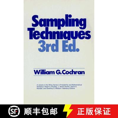 【3-4周达】Sampling Techniques, 3Rd Edition [Wiley统计学] [9780471162407]
